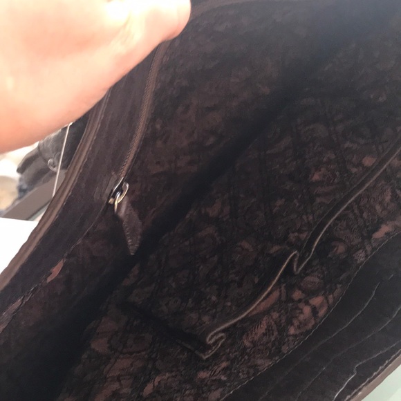 Poon Italian bag color brown leather - Picture 6 of 9